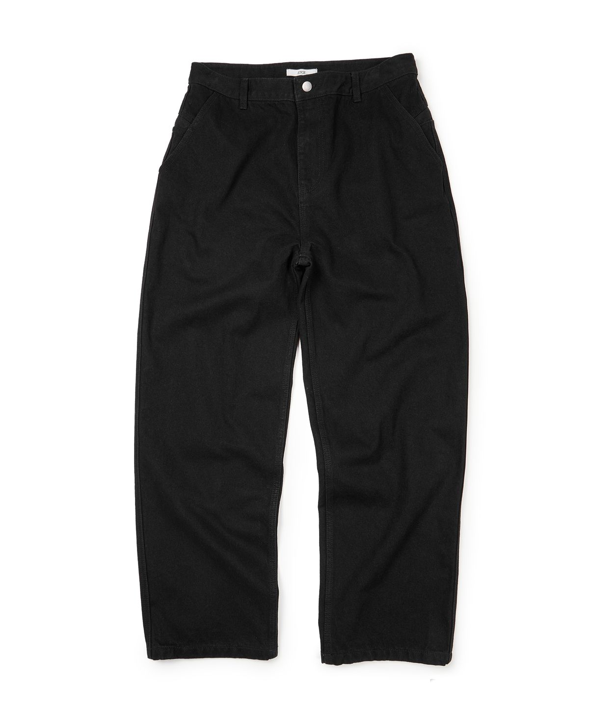 이티씨이(ETCE) KENDRICK REGULAR DENIM PANTS (BLACK)