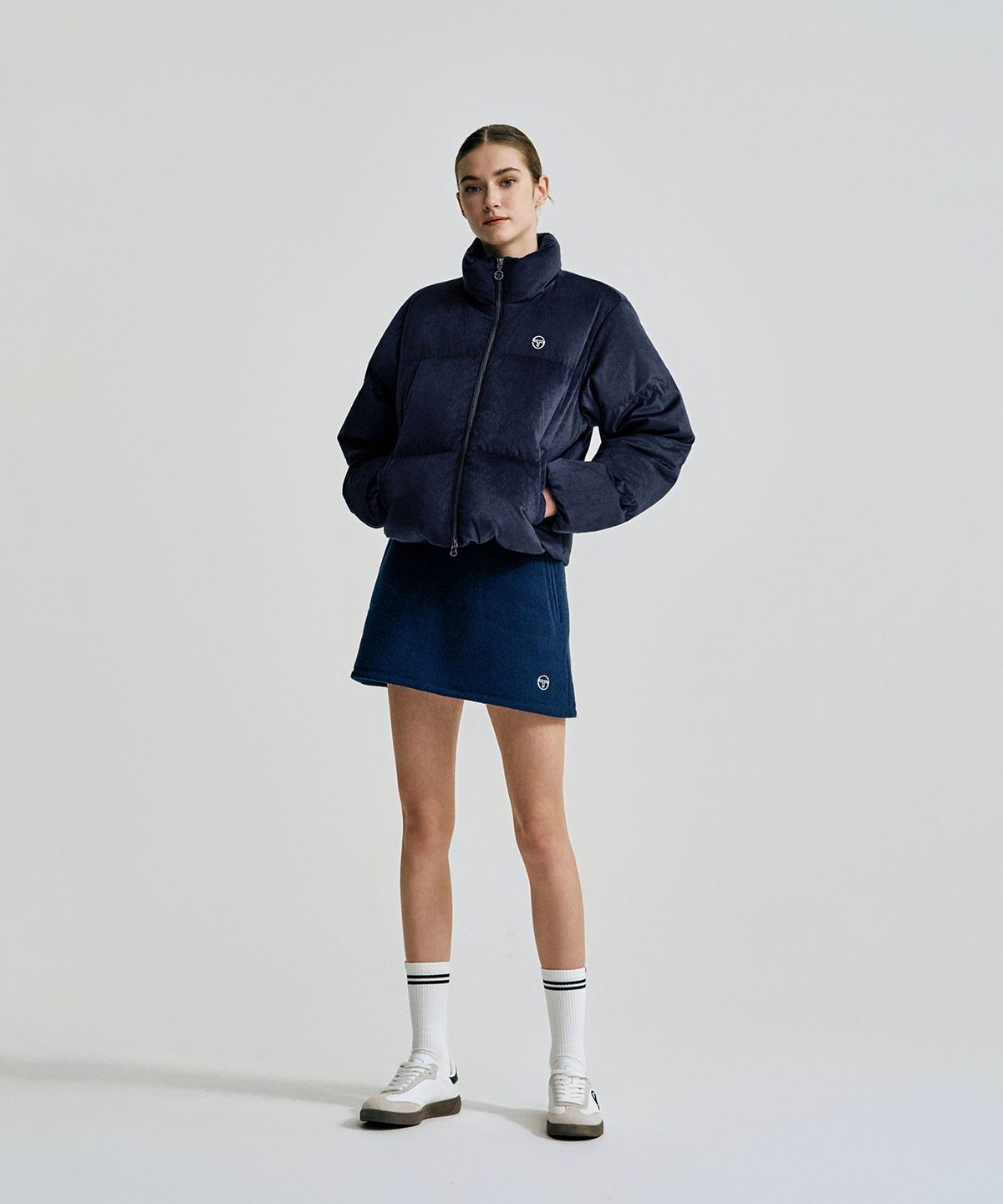 세르지오 타키니(SERGIO TACCHINI) M 클라시코 코듀로이 다운점퍼