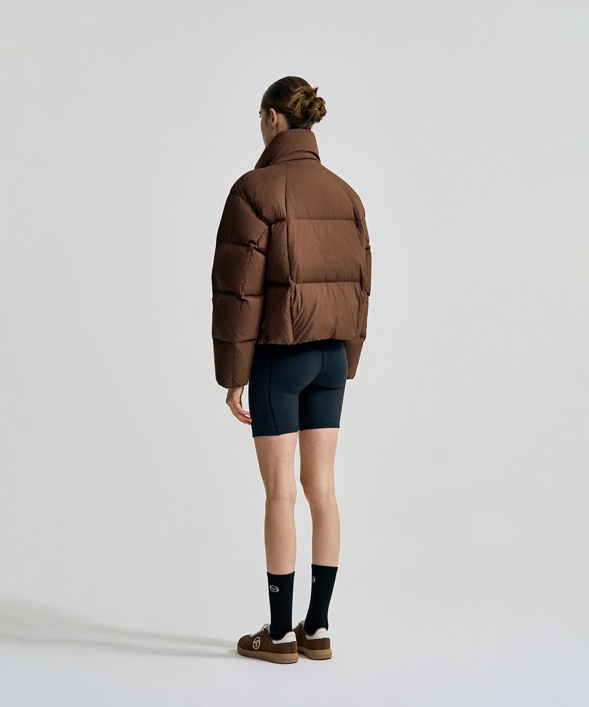 세르지오 타키니(SERGIO TACCHINI) W 쿠쉬웜 다운점퍼 (D.Brown)