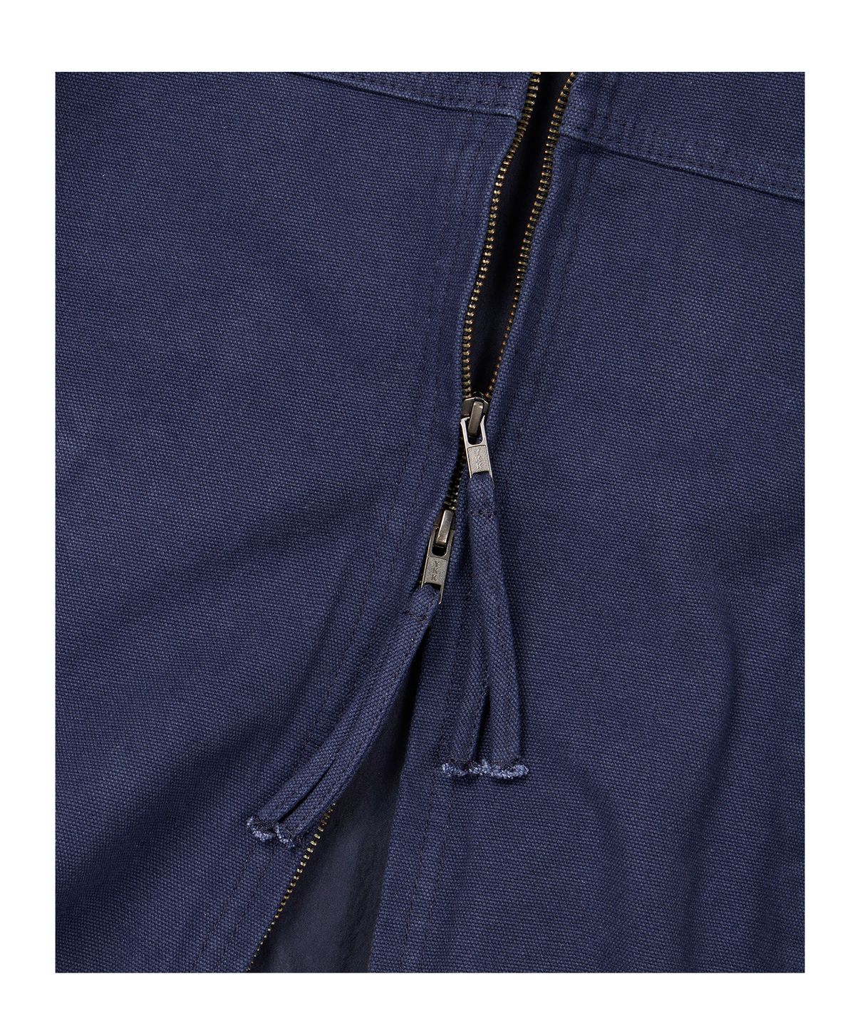 이티씨이(ETCE) (BASE) VINTAGE HOOD WORK JACKET (BLUE)