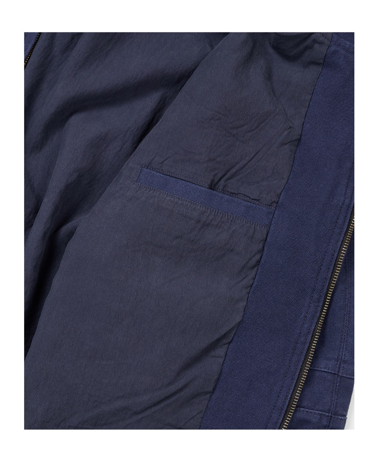 이티씨이(ETCE) (BASE) VINTAGE HOOD WORK JACKET (BLUE)