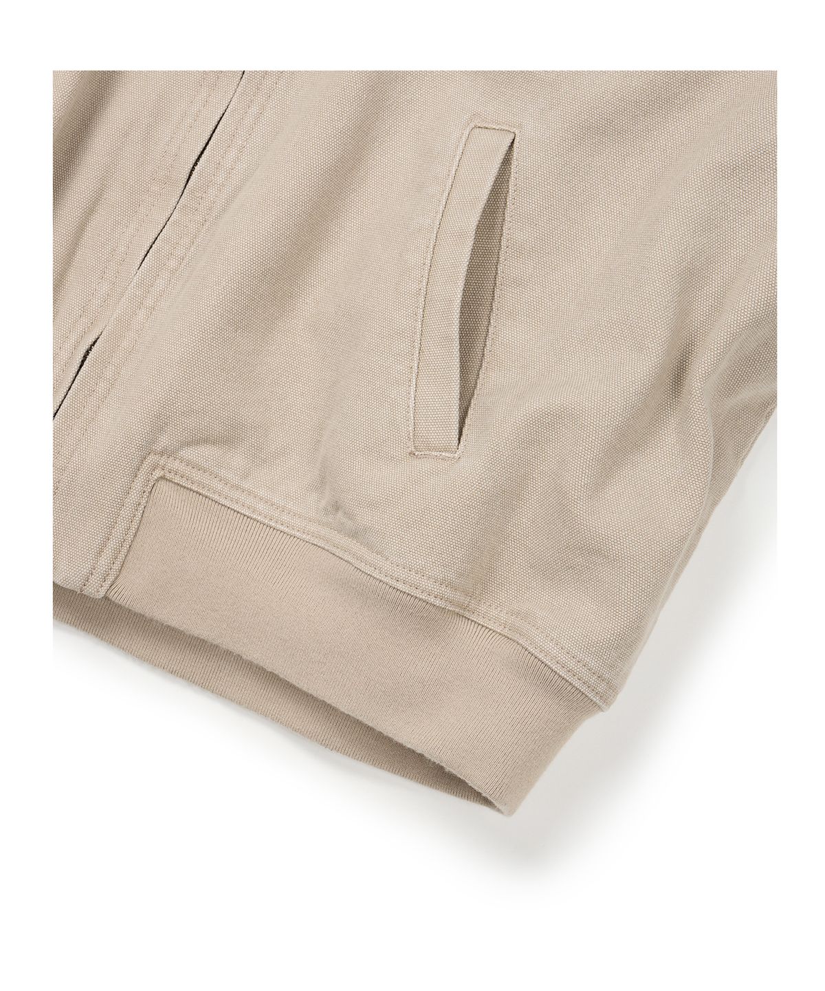 이티씨이(ETCE) (BASE) VINTAGE HOOD WORK JACKET (BEIGE)