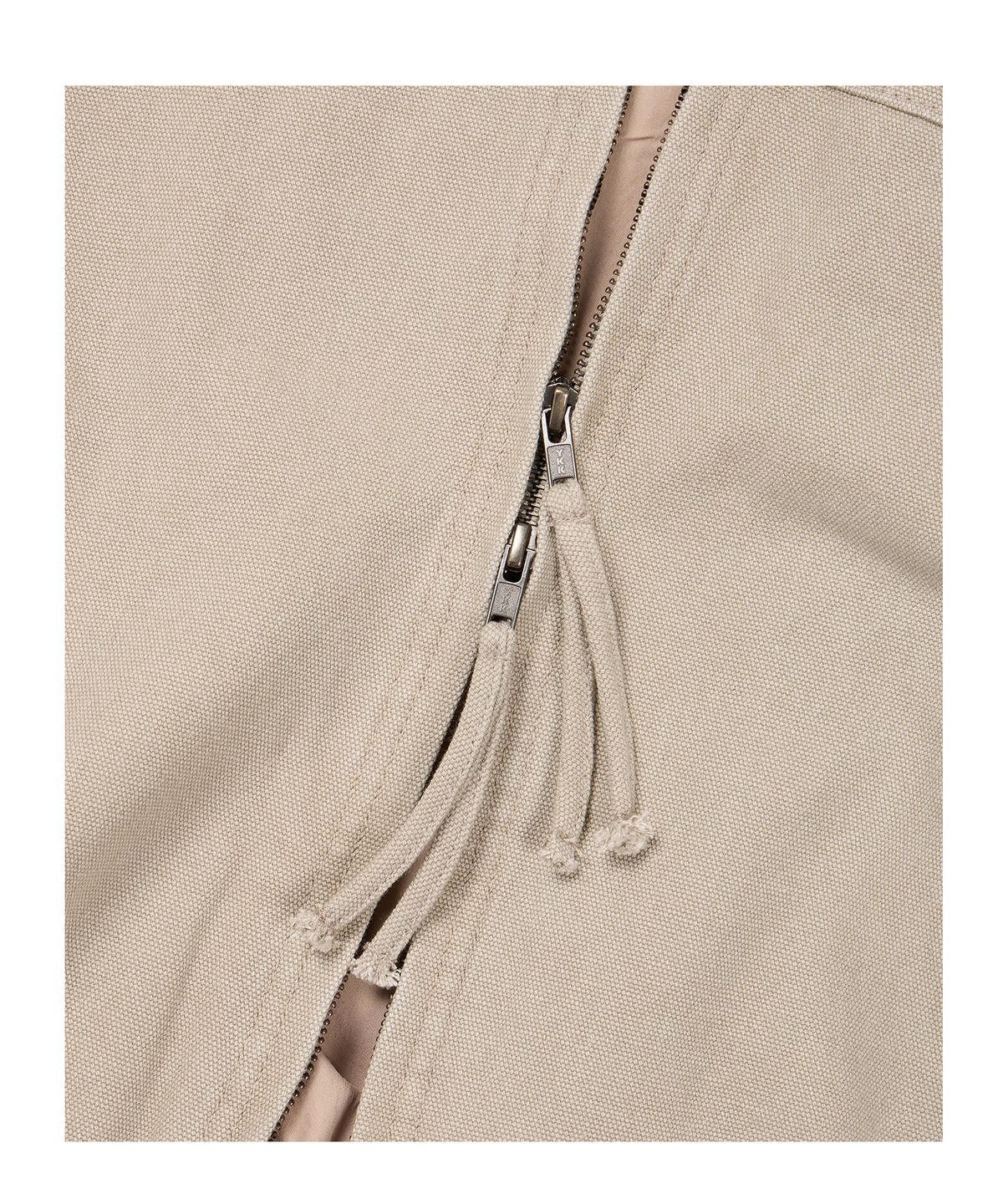 이티씨이(ETCE) (BASE) VINTAGE HOOD WORK JACKET (BEIGE)