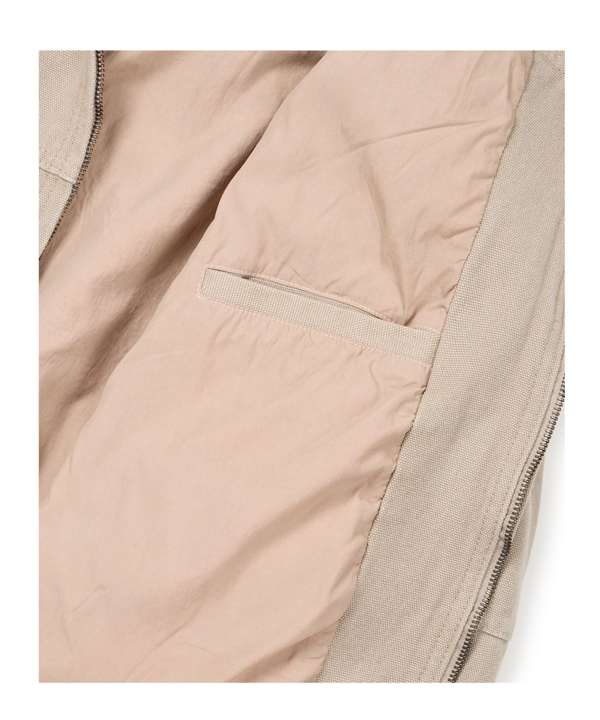 이티씨이(ETCE) (BASE) VINTAGE HOOD WORK JACKET (BEIGE)
