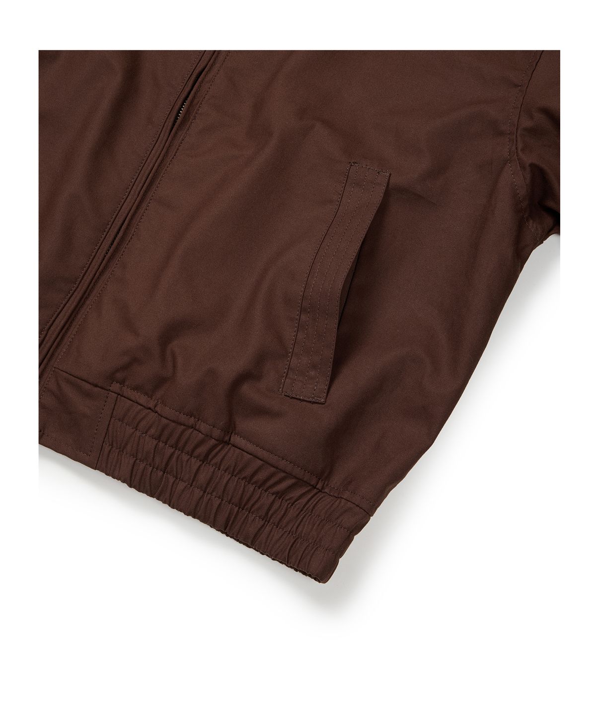 이티씨이(ETCE) (BASE) HARRINGTON JACKET (BROWN)