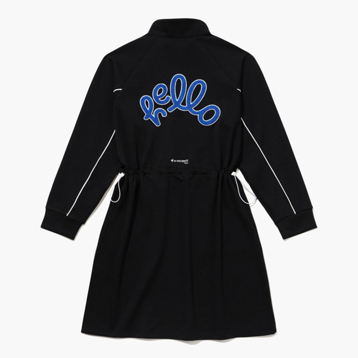르꼬끄 골프(LECOQ GOLF) 여성 기모 저지 원피스 _BLCK GQ322LOP93