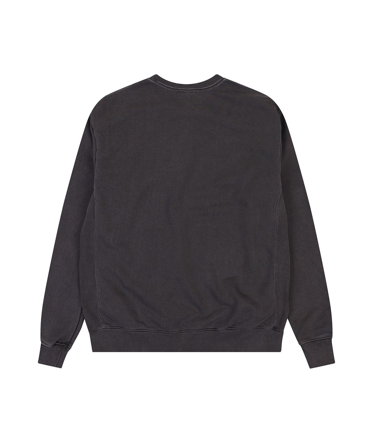 에이던엠(ADERNM) SIDE CUT-LINE PIGMENT SWEATSHIRT (CHARCOAL)
