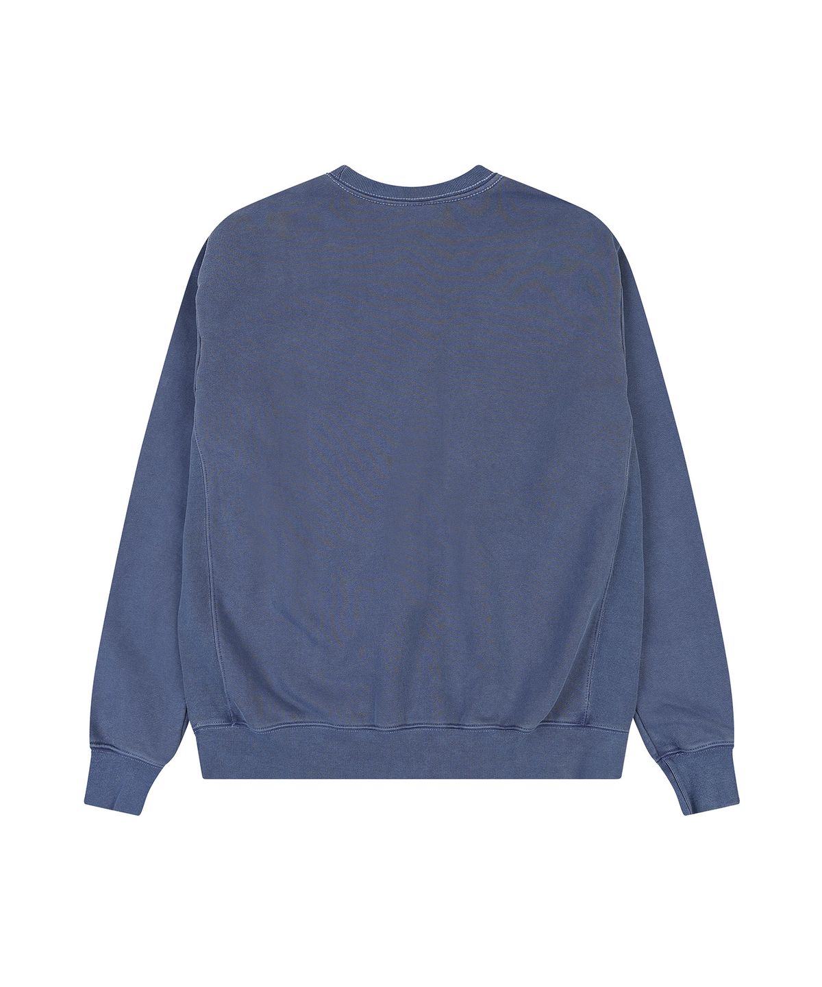 에이던엠(ADERNM) SIDE CUT-LINE PIGMENT SWEATSHIRT (BLUE)