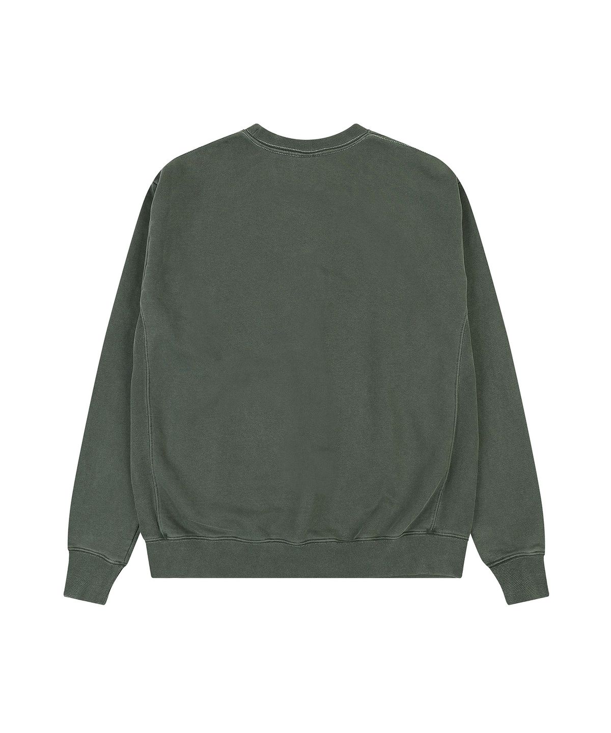 에이던엠(ADERNM) SIDE CUT-LINE PIGMENT SWEATSHIRT (KHAKI)