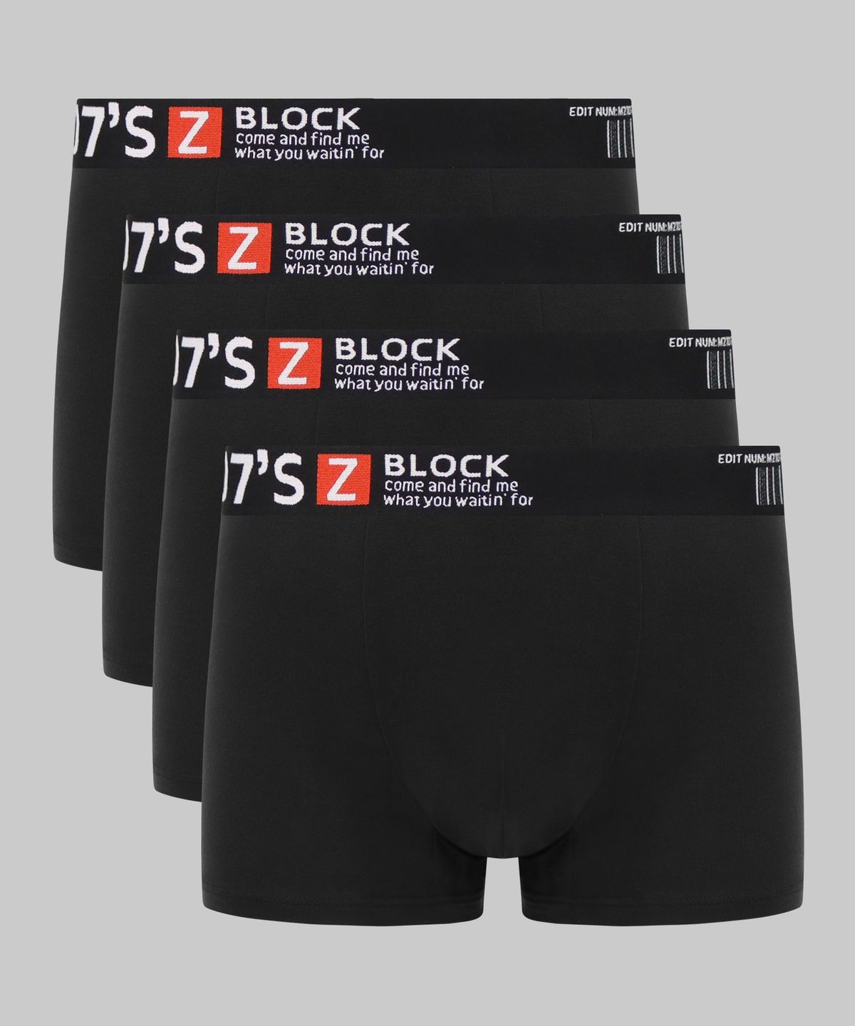시글락(ZIKLAG) ZL 에센셜 스트레치 드로즈 [4PACK]
