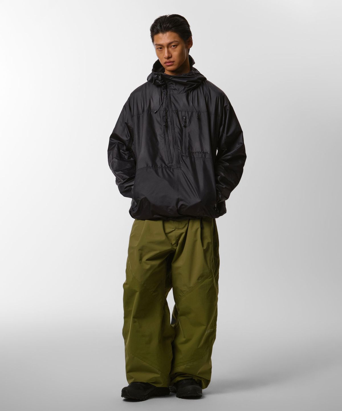 디미토(DIMITO) VTX WIND ANORAK JACKET BLACK