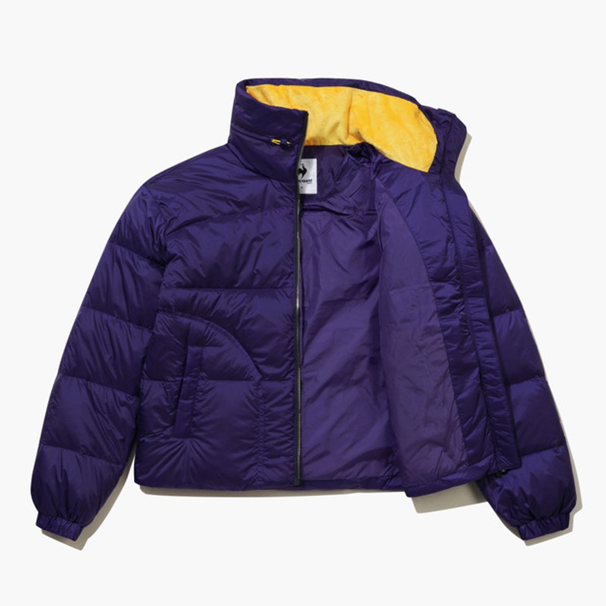 르꼬끄 골프(LECOQ GOLF) 여성 컬러 배색 구스 다운 푸퍼 _PPL0 GQ422LDJO2