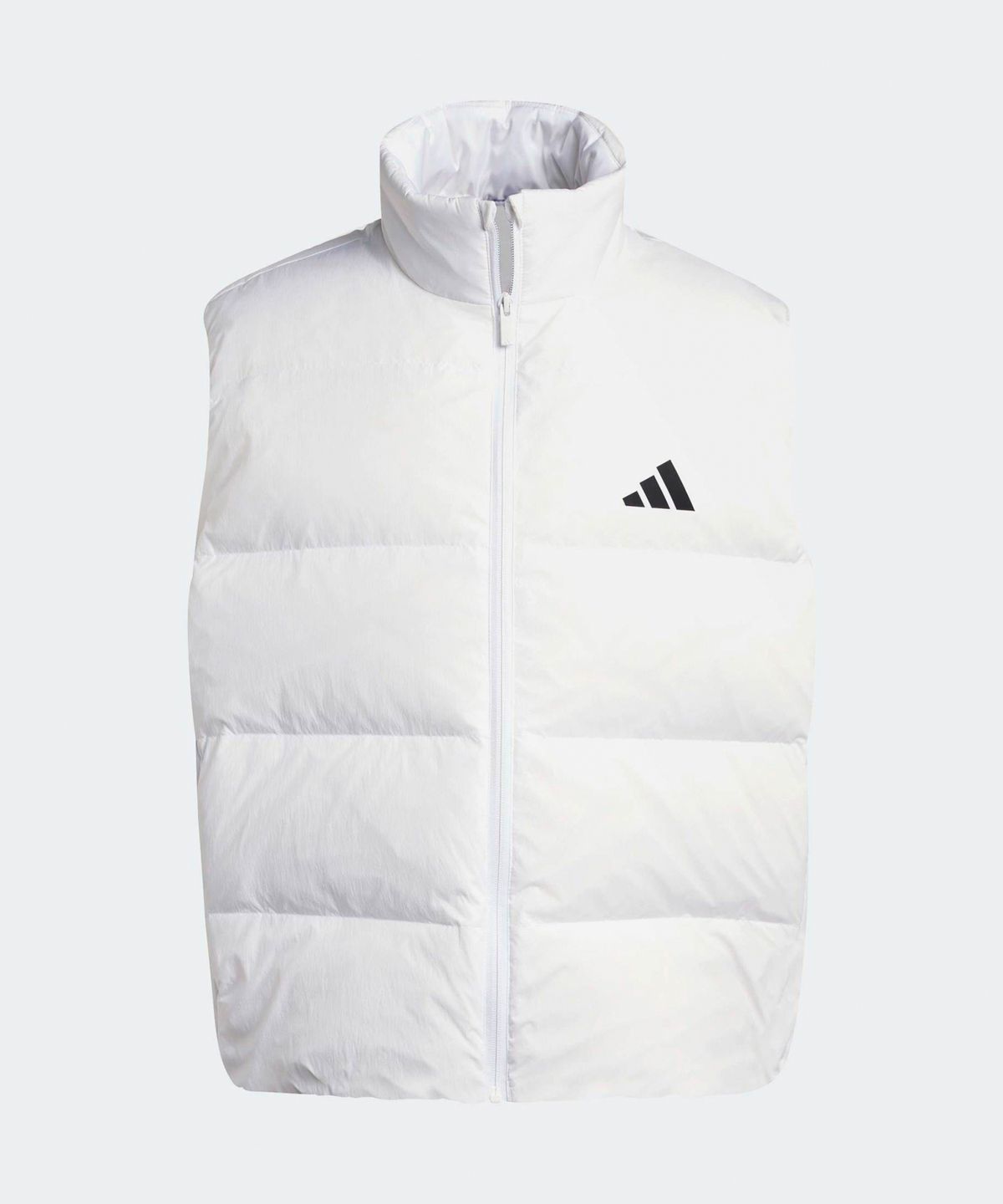 아디다스(ADIDAS) 클라이마웜 3-스트라이프 푸퍼 다운 베스트 - 화이트 / JM4081