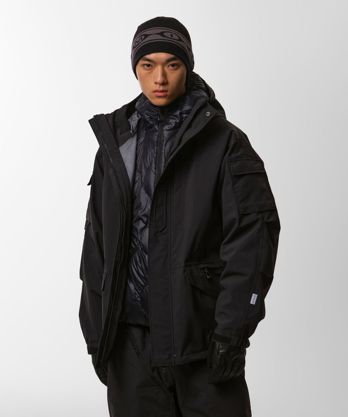 디미토(DIMITO) VTX ECWCS 3-WAY PARKA BLACK