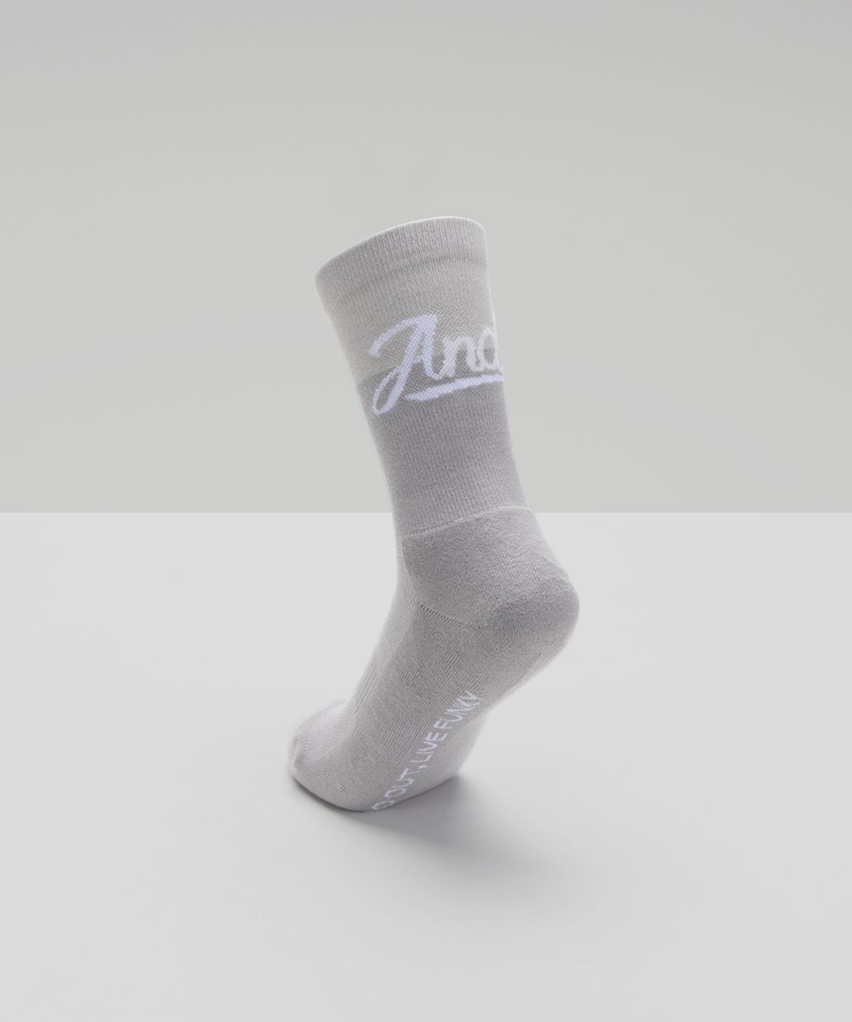 앤드 골프(AND GOLF) Slim Fit Socks Grey