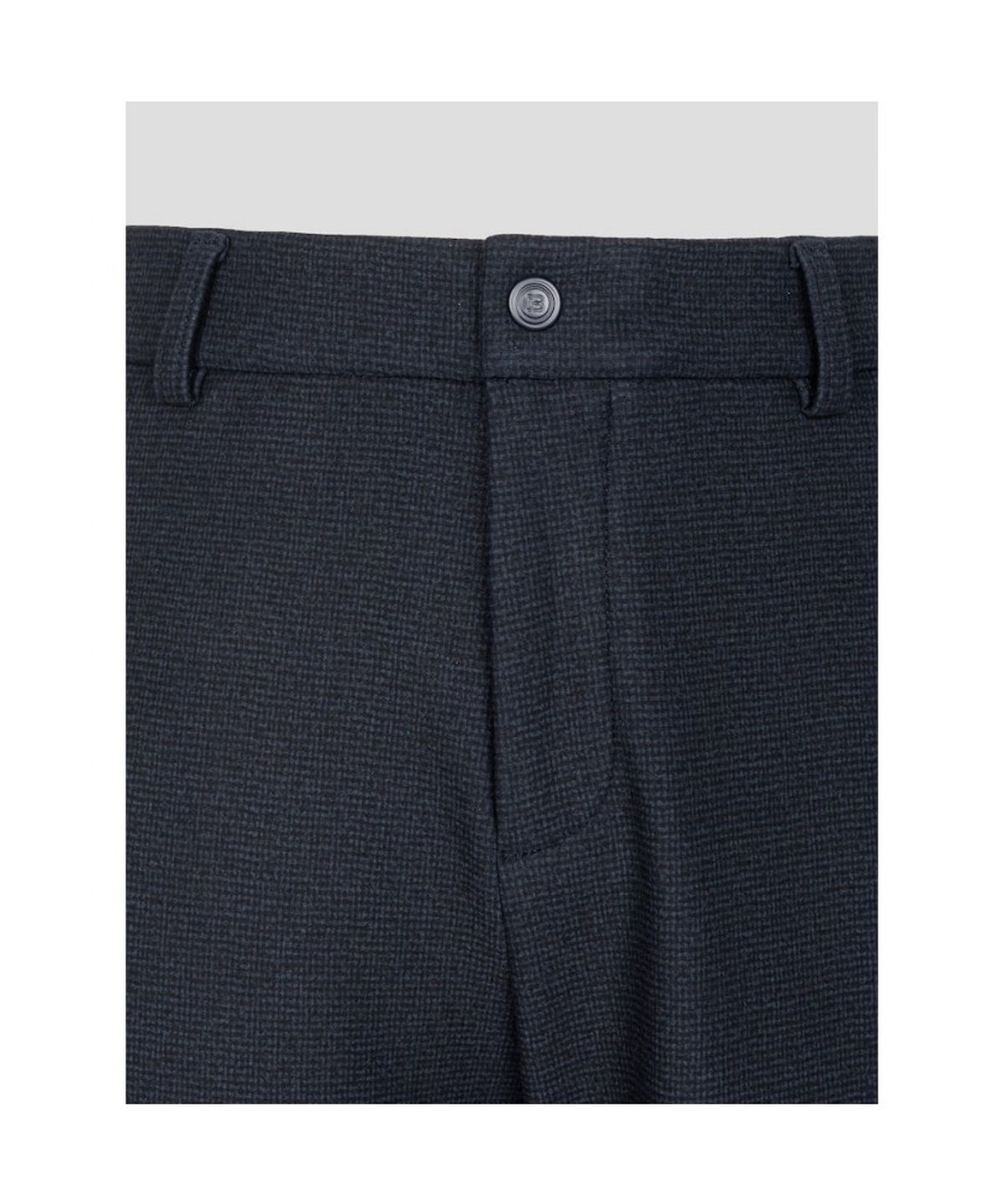 빈폴골프(BEANPOLE GOLF) 남성 잔패턴 본딩 슬림 팬츠  네이비