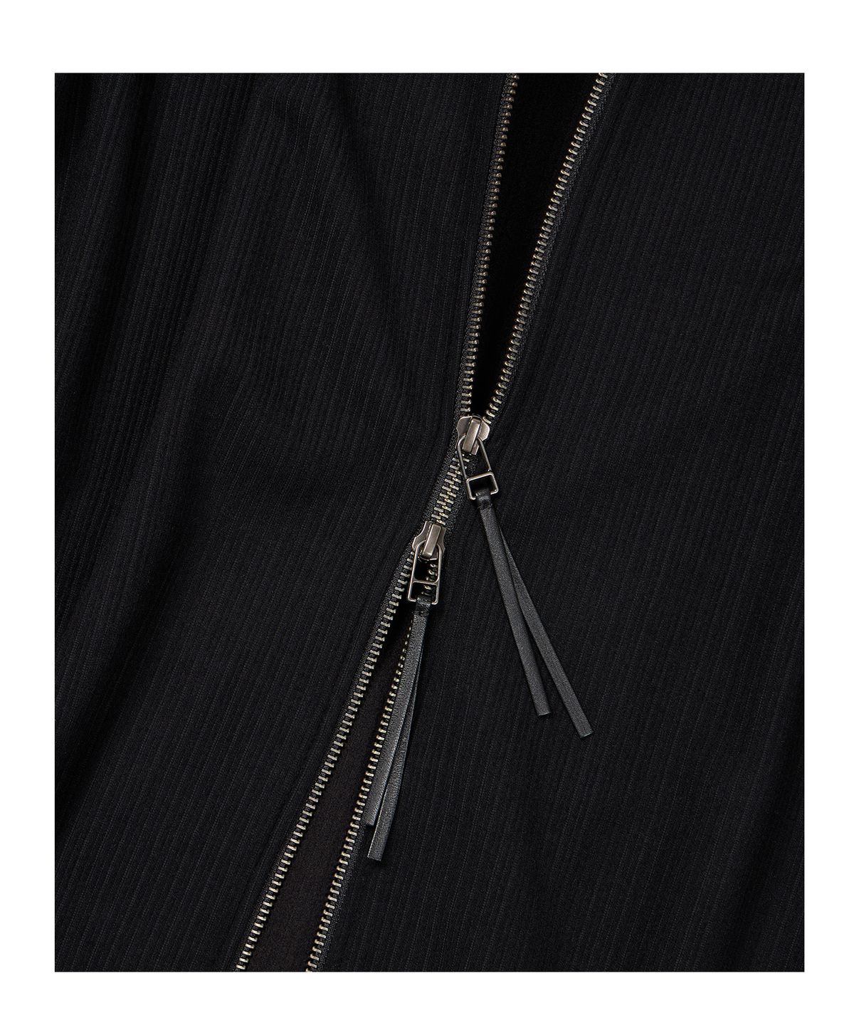 이티씨이(ETCE) (BASE) FULL KNIT ZIP UP (BLACK)