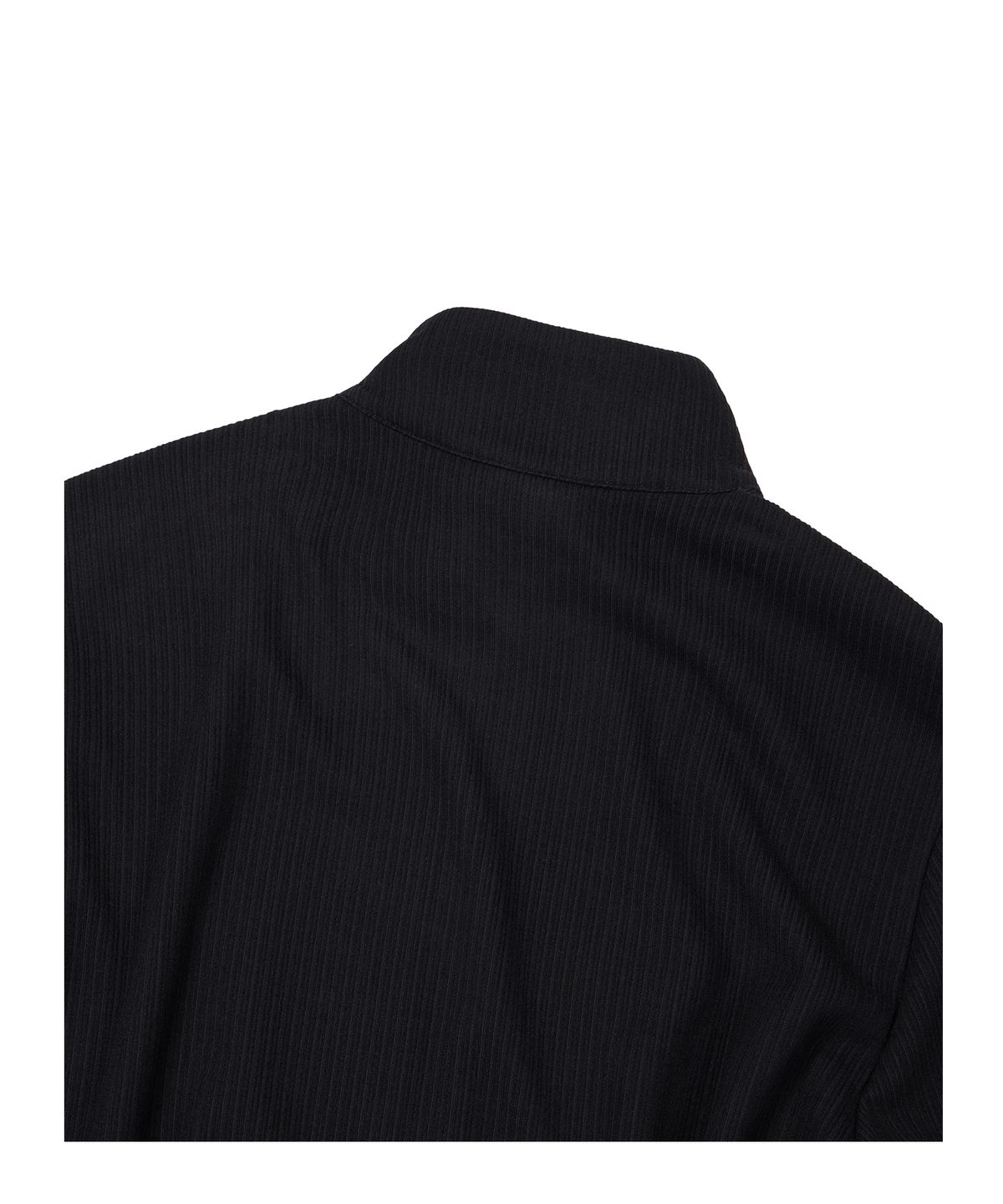 이티씨이(ETCE) (BASE) FULL KNIT ZIP UP (BLACK)