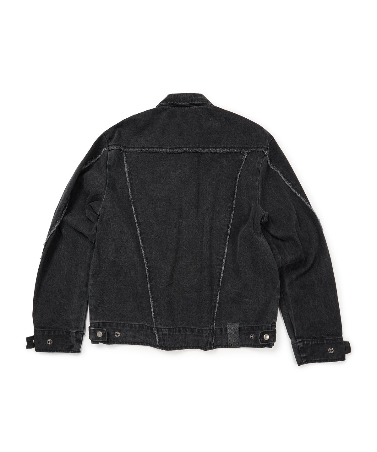 이티씨이(ETCE) DAMAGED WORK JACKET (BLACK)