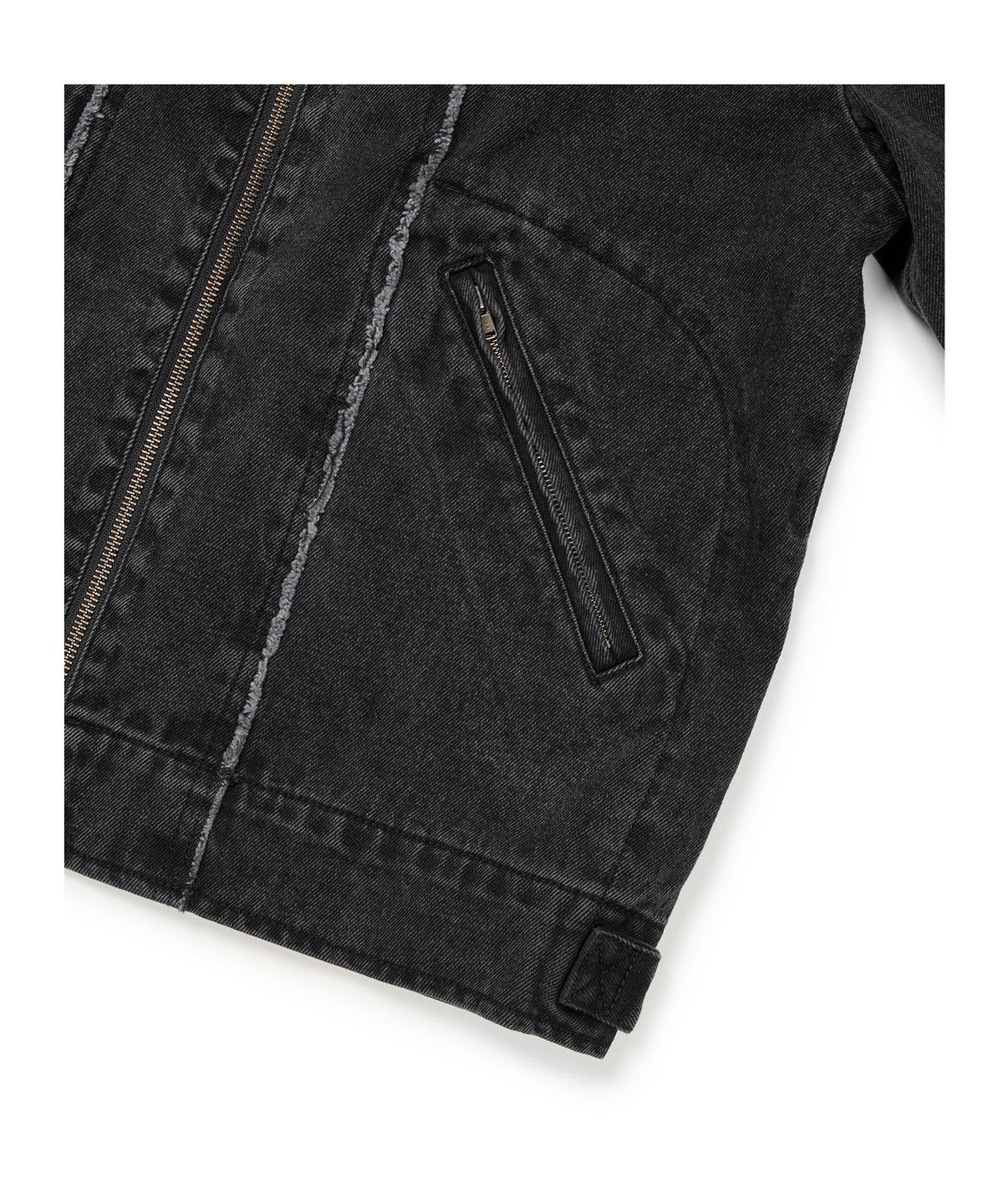 이티씨이(ETCE) DAMAGED WORK JACKET (BLACK)
