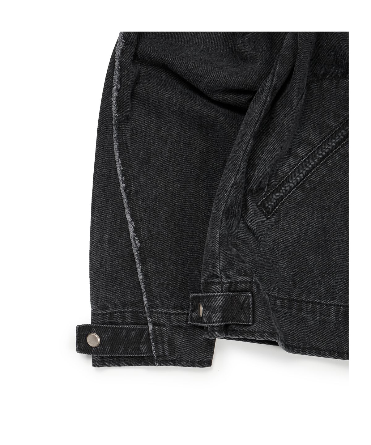 이티씨이(ETCE) DAMAGED WORK JACKET (BLACK)