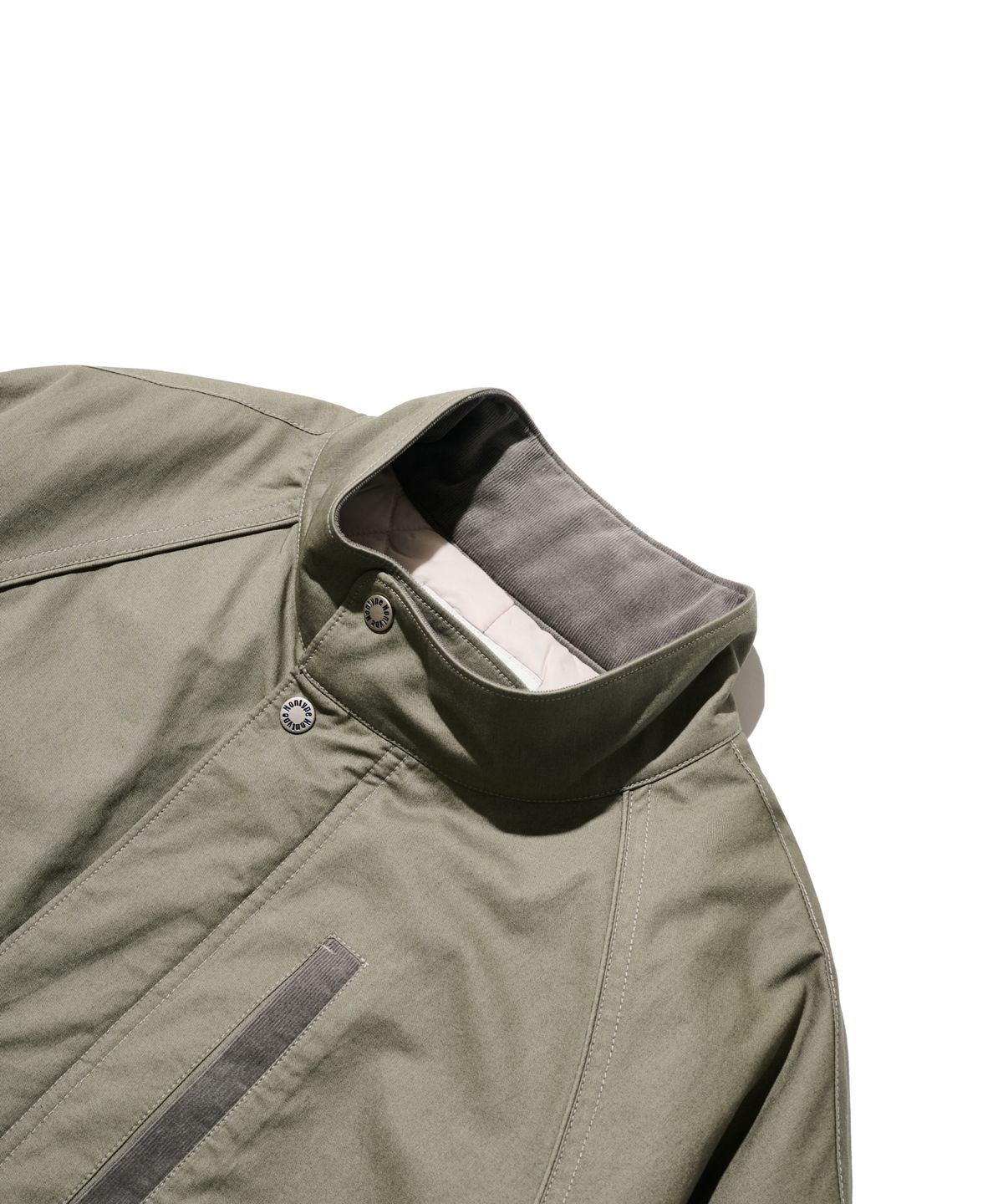 논타입(NONTYPE) VTG STAND MIL BOMBER (KHAKI GREY)