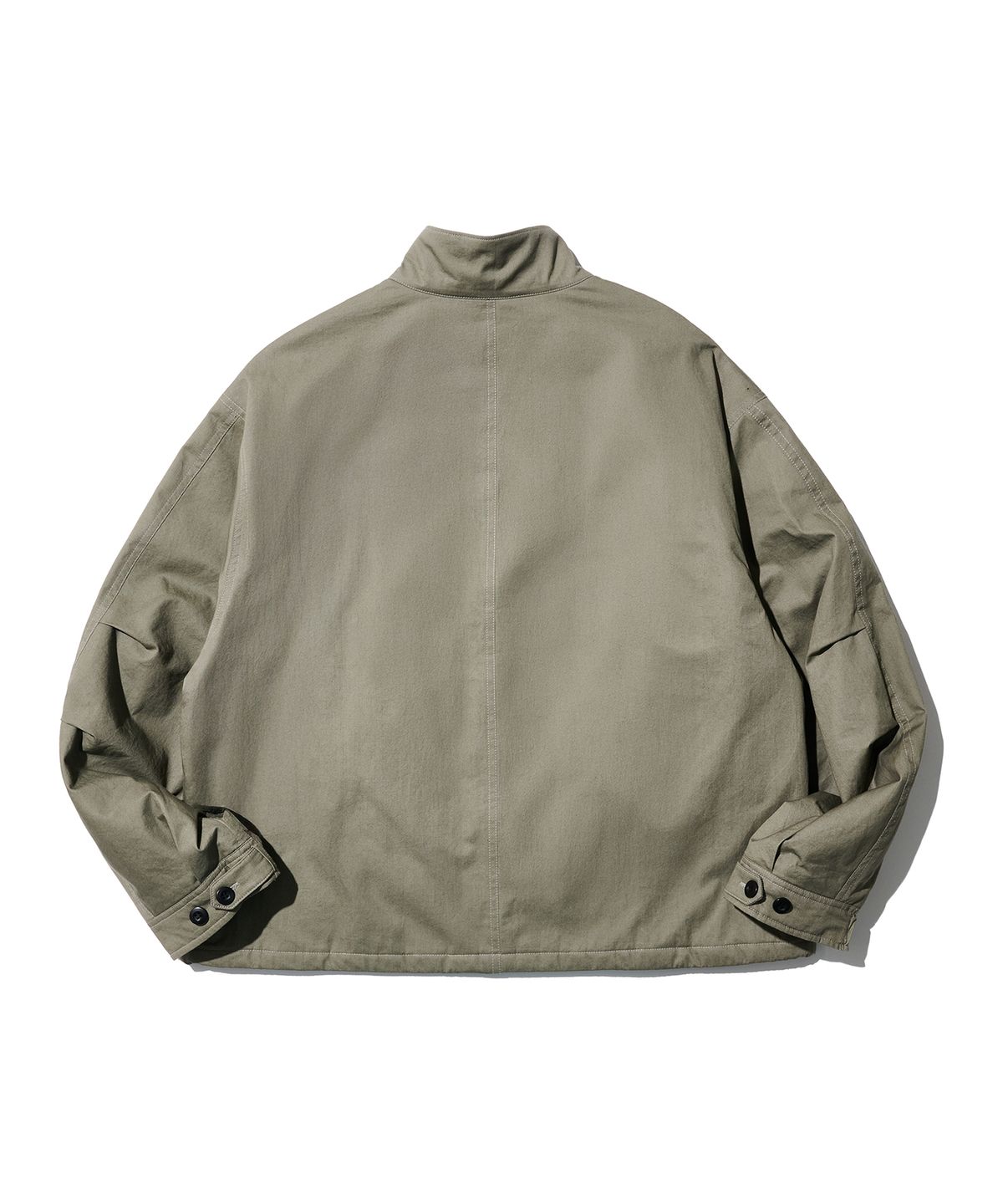 논타입(NONTYPE) VTG STAND MIL BOMBER (KHAKI GREY)