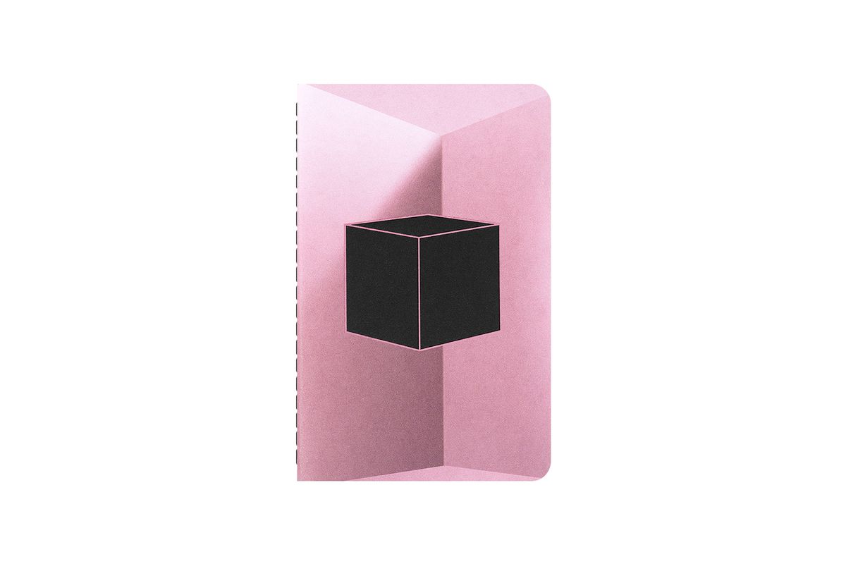 몰스킨(MOLESKINE) [25블랙핑크]까이에 플레인 P 번들 세트-4pcs