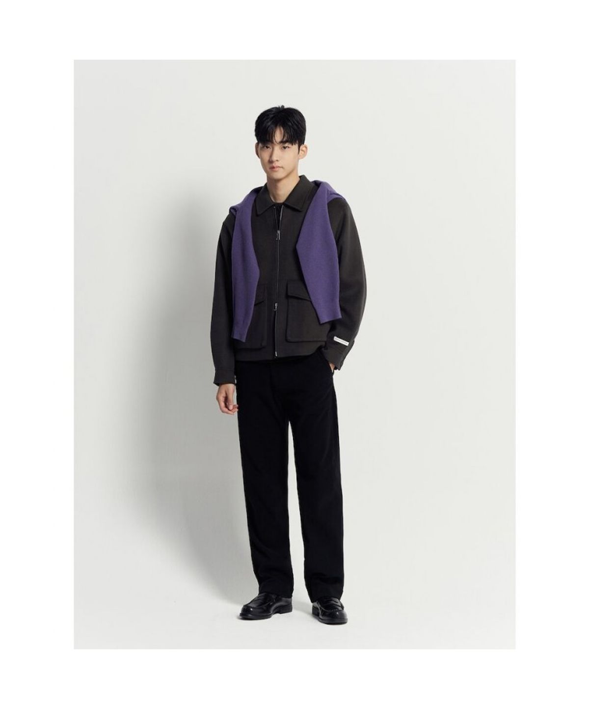 빈폴 멘(BEANPOLE MEN) 핸드메이드 울 브루종  애쉬