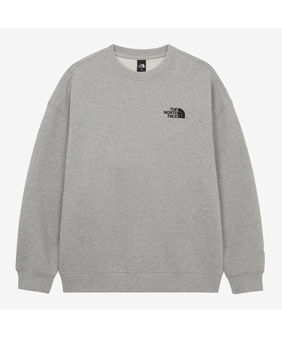 노스페이스(THE NORTH FACE) NM5MR55B 남성 카라비너 스웻셔츠 MELANGE_GREY