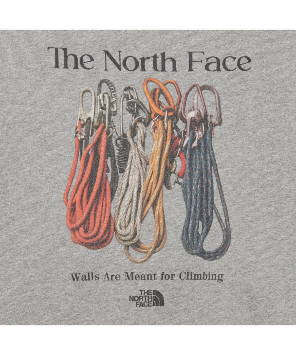 노스페이스(THE NORTH FACE) NM5MR55B 남성 카라비너 스웻셔츠 MELANGE_GREY