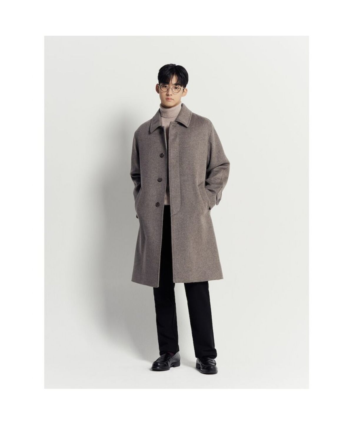 빈폴 멘(BEANPOLE MEN) 발마칸 코트  베이지