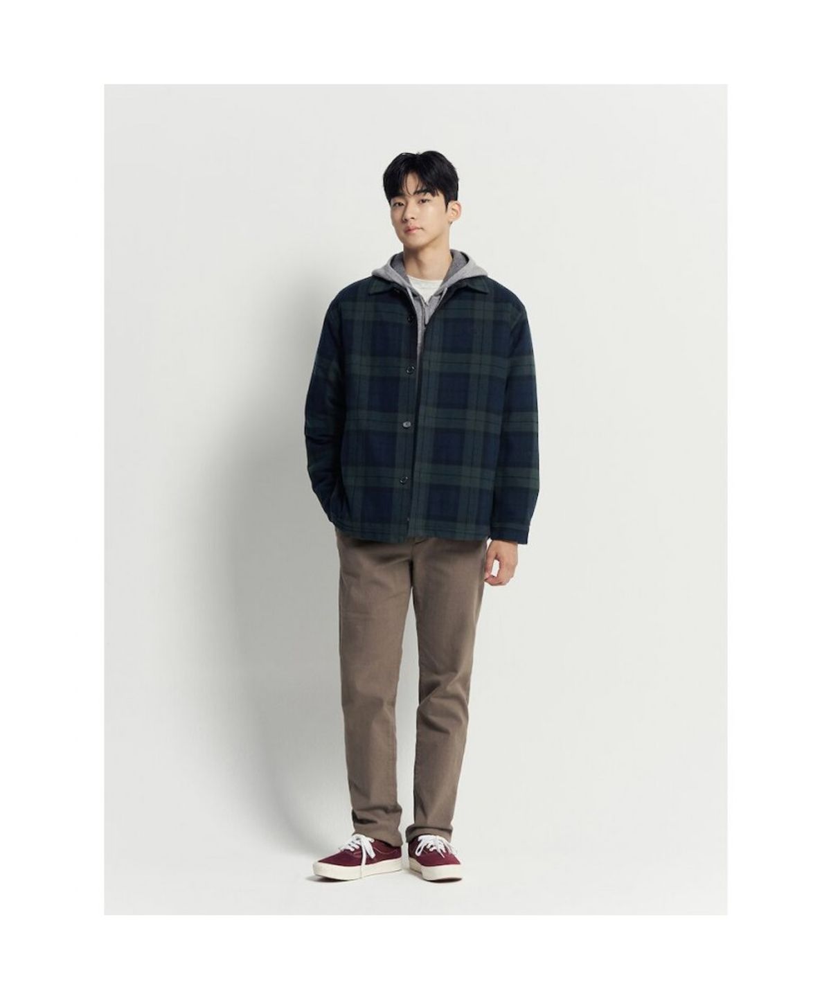 빈폴 멘(BEANPOLE MEN) 10수 트윌 스탠다드핏 팬츠  베이지