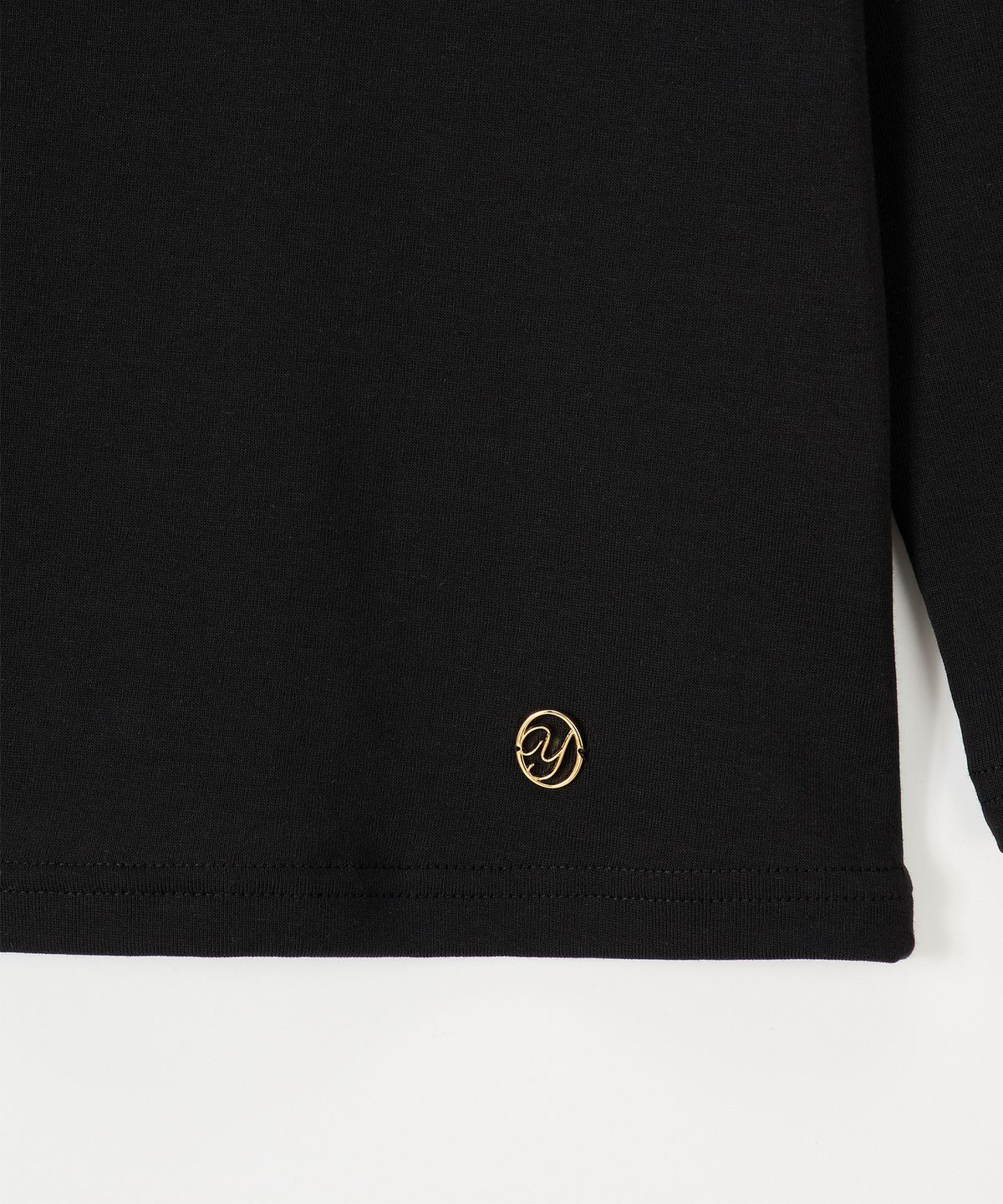 살롱 드 욘(SALON DE YOHN) Boat Neck Classic Tee_ Black