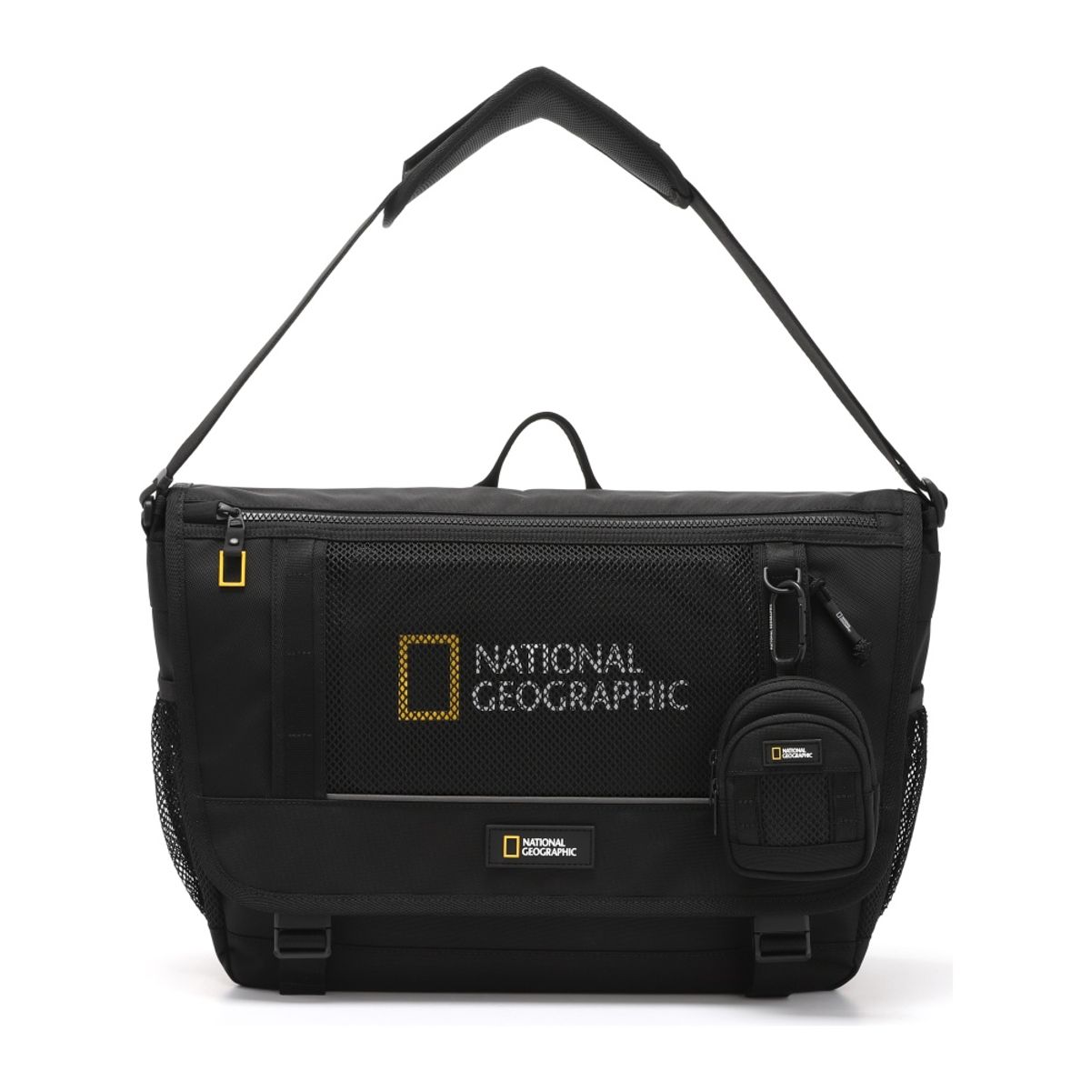 내셔널지오그래픽(NATIONALGEOGRAPHIC) N265ACR510 파치 메신저백 16 BLACK