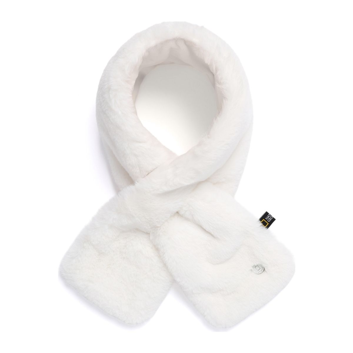 내셔널지오그래픽(NATIONALGEOGRAPHIC) N253AMS540 퍼 머플러 IVORY