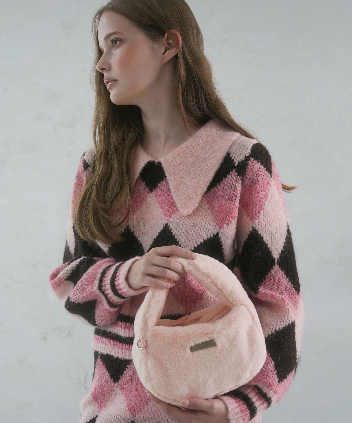 비바셔스(VIVACIOUS) Anne Fur Bag_5Colors