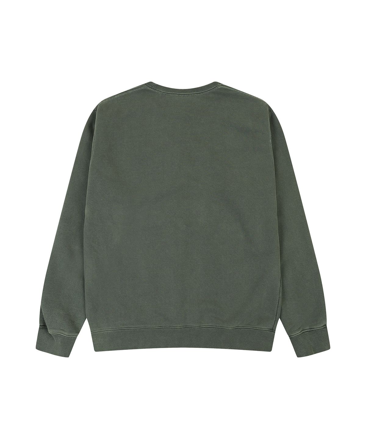 에이던엠(ADERNM) PIGMENT DYED ESSENTIAL SWEATSHIRT (KHAKI)