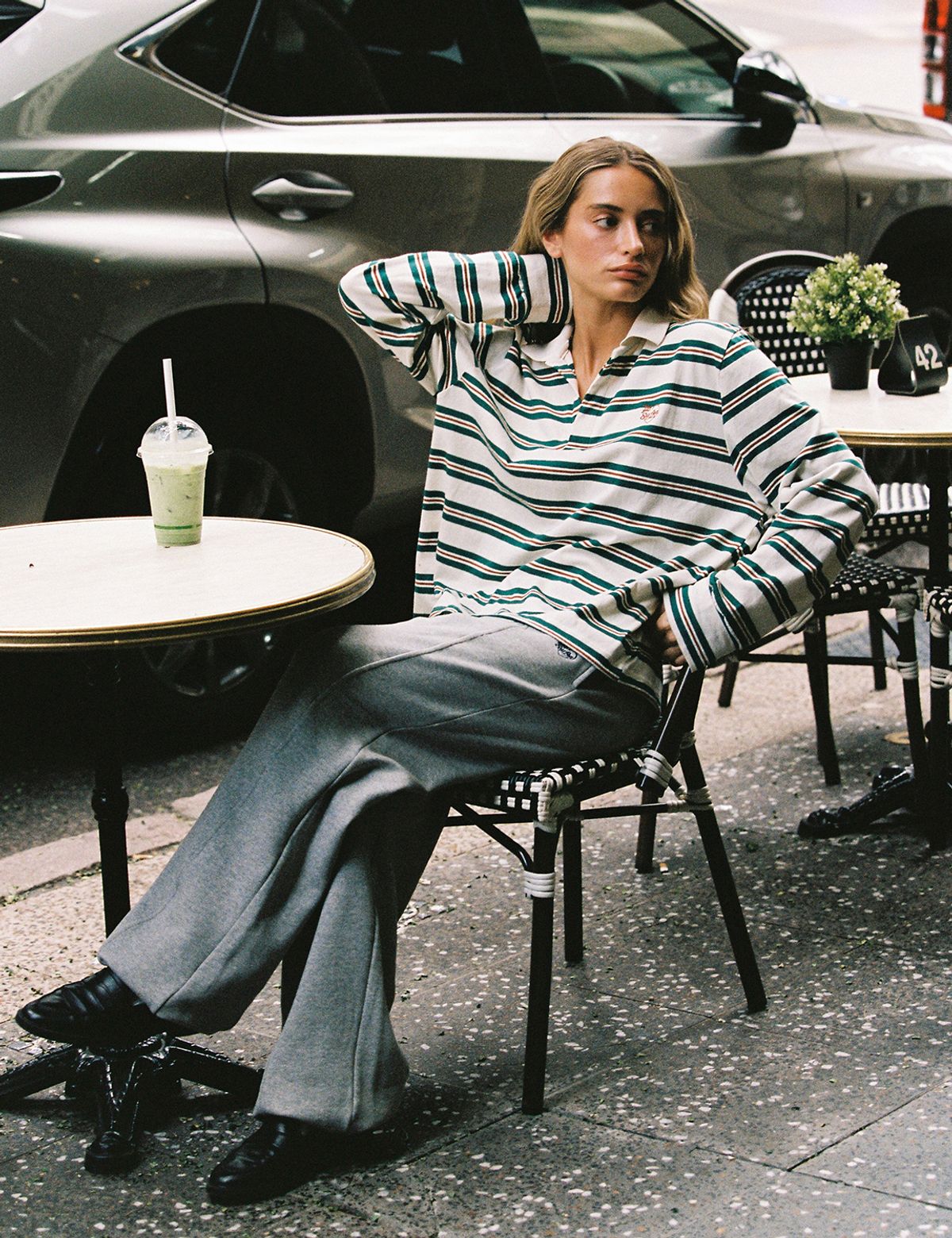 써피(SURFEA) ALL-DAY RUGBY SHIRT_GREEN