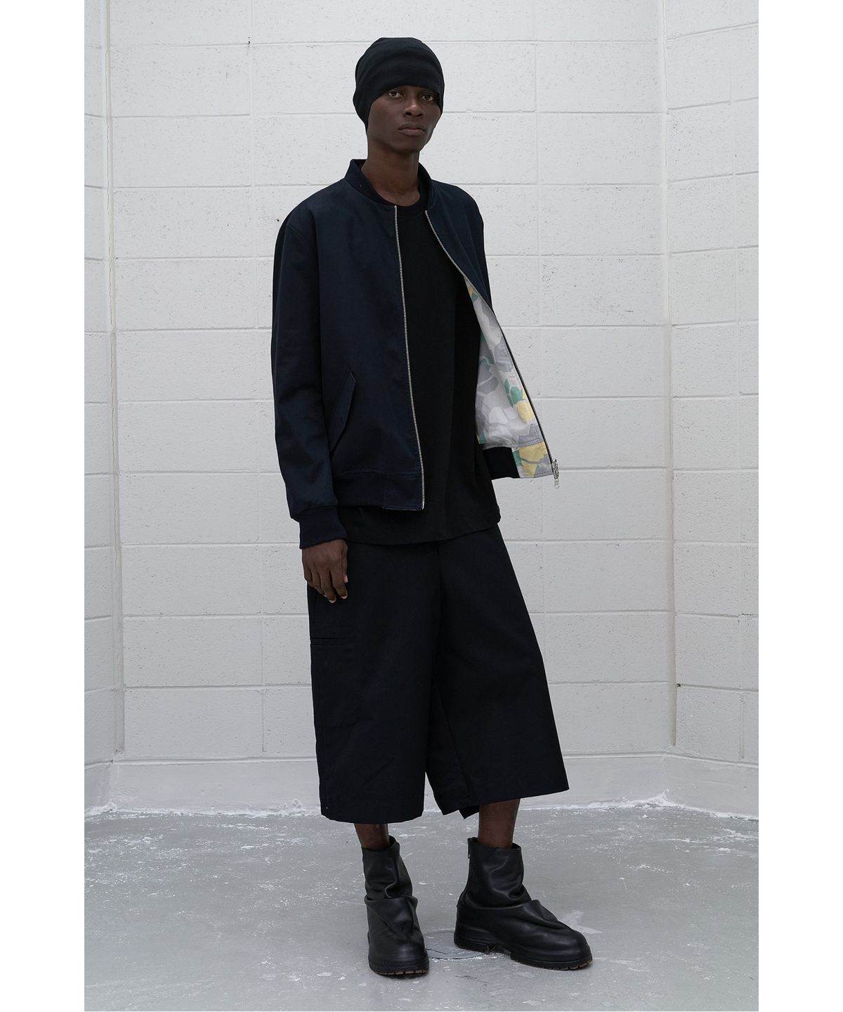 래코드(RECODE) (RE;CODE × OBJECTS IV LIFE by Daniel Arsham) Camouflage Layered Hybrid Jacket R0JAA25203NYX