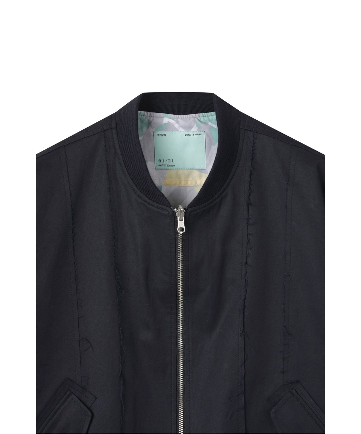 래코드(RECODE) (RE;CODE × OBJECTS IV LIFE by Daniel Arsham) Camouflage Layered Hybrid Jacket R0JAA25203NYX