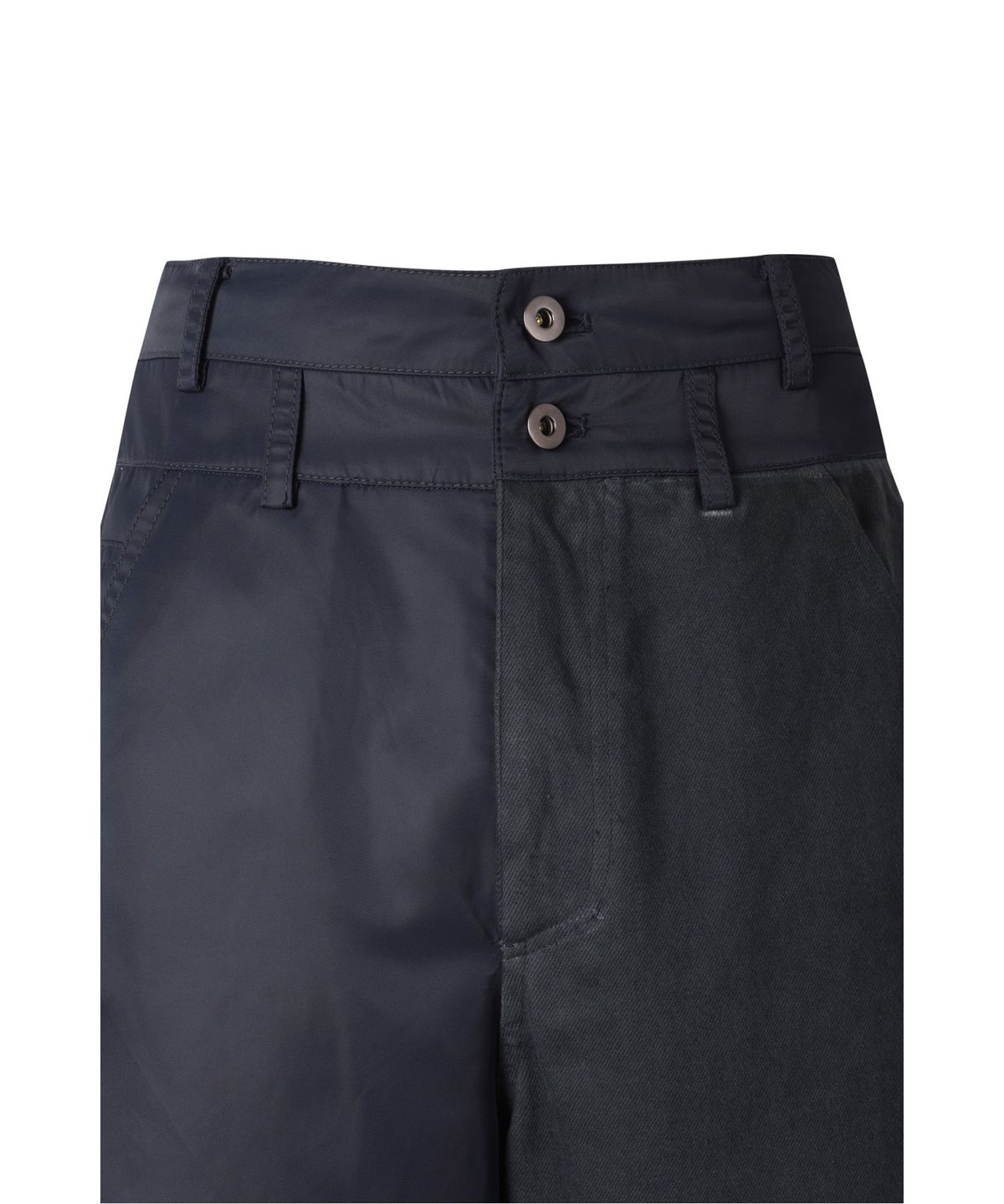 래코드(RECODE) (RE;CODE × OBJECTS IV LIFE by Daniel Arsham) Split Fabric Mix Shorts R0PAA25231GYX