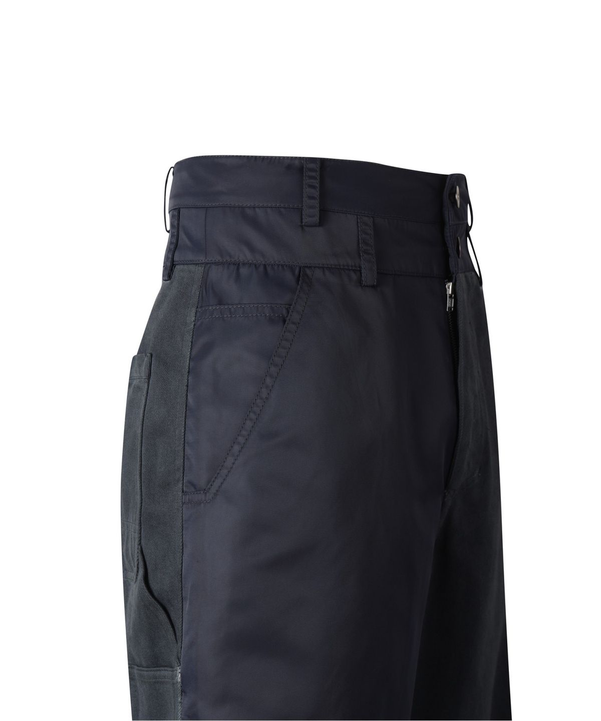 래코드(RECODE) (RE;CODE × OBJECTS IV LIFE by Daniel Arsham) Split Fabric Mix Shorts R0PAA25231GYX