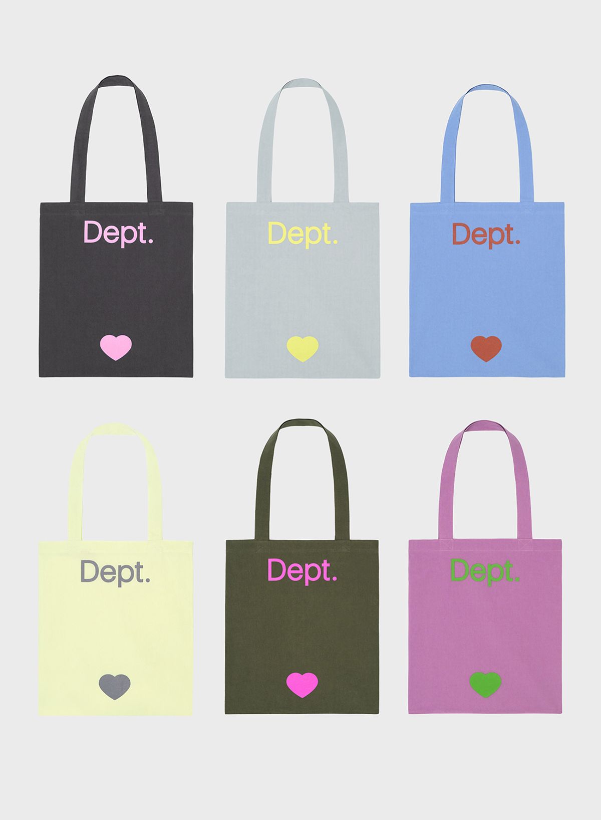 꼴라주바캉스(COLLAGEVACANCE) Collage Dept. Cotton Bag - 6colors (에코백)