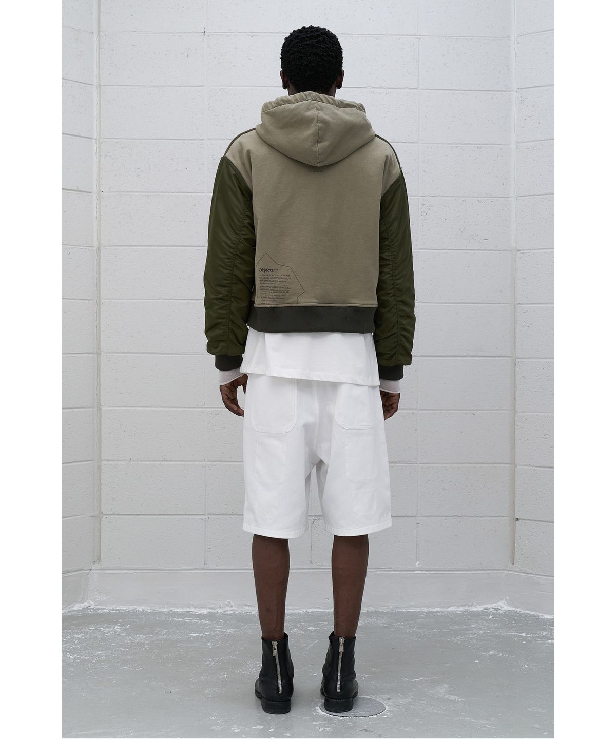 래코드(RECODE) (RE;CODE × OBJECTS IV LIFE by Daniel Arsham) Inside-Out Hoodie Jumper R0UAW25201KHX