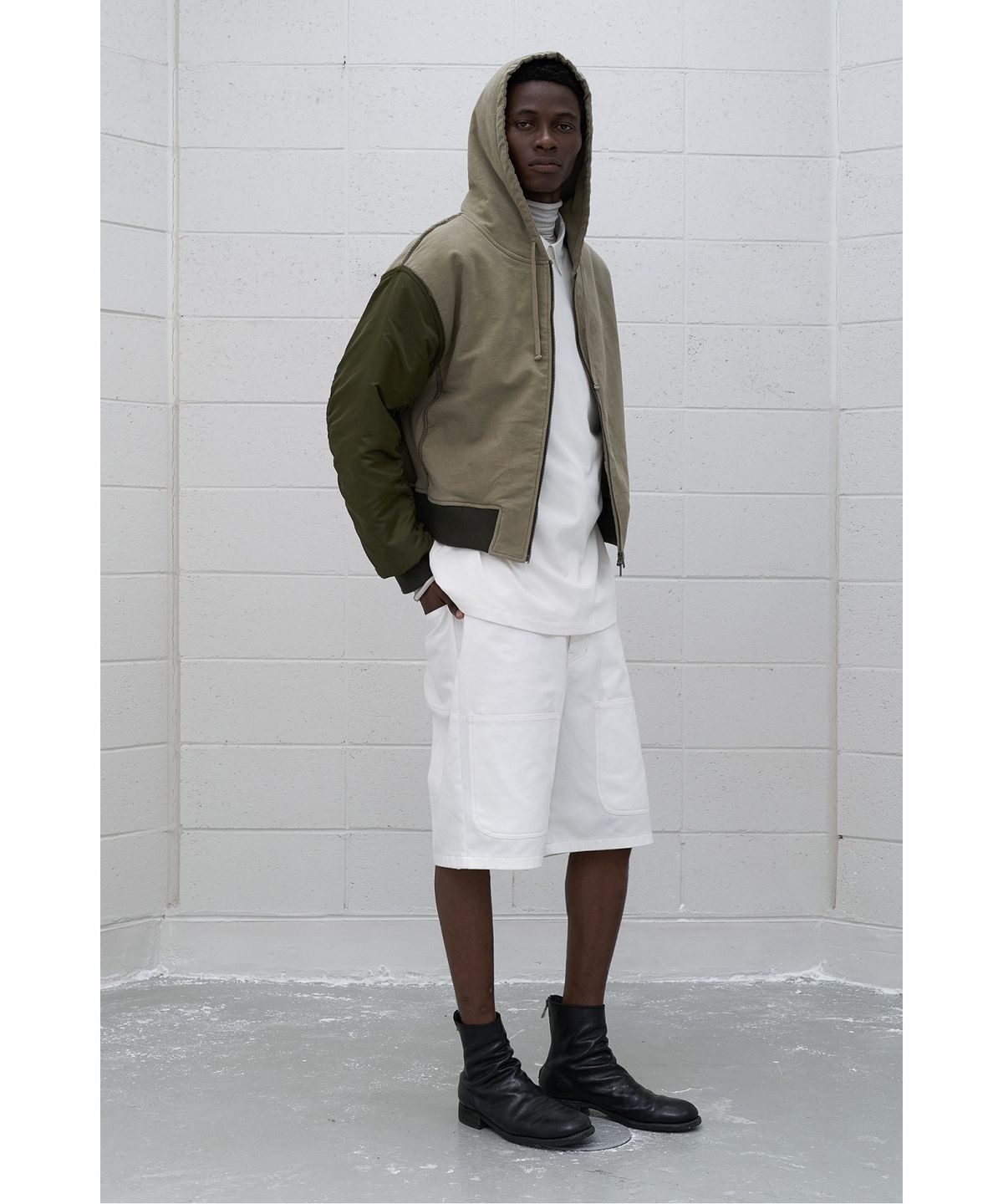 래코드(RECODE) (RE;CODE × OBJECTS IV LIFE by Daniel Arsham) Inside-Out Hoodie Jumper R0UAW25201KHX