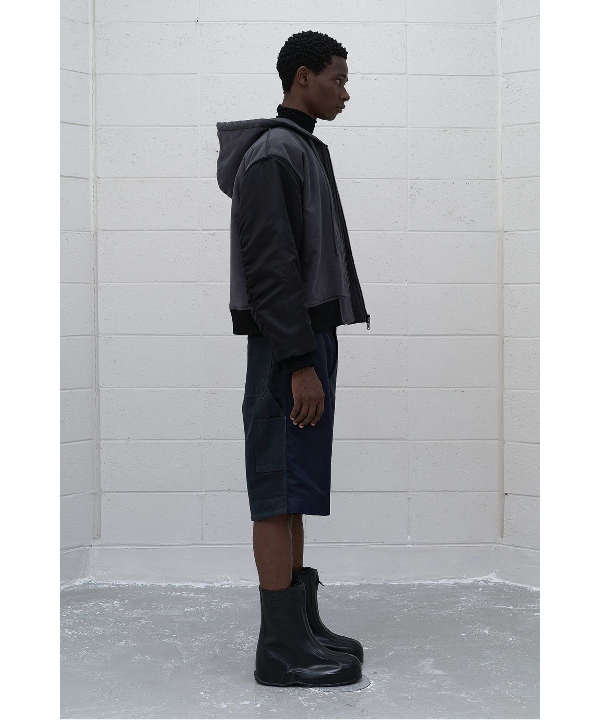 래코드(RECODE) (RE;CODE × OBJECTS IV LIFE by Daniel Arsham) Inside-Out Hoodie Jumper R0UAW25201GYX