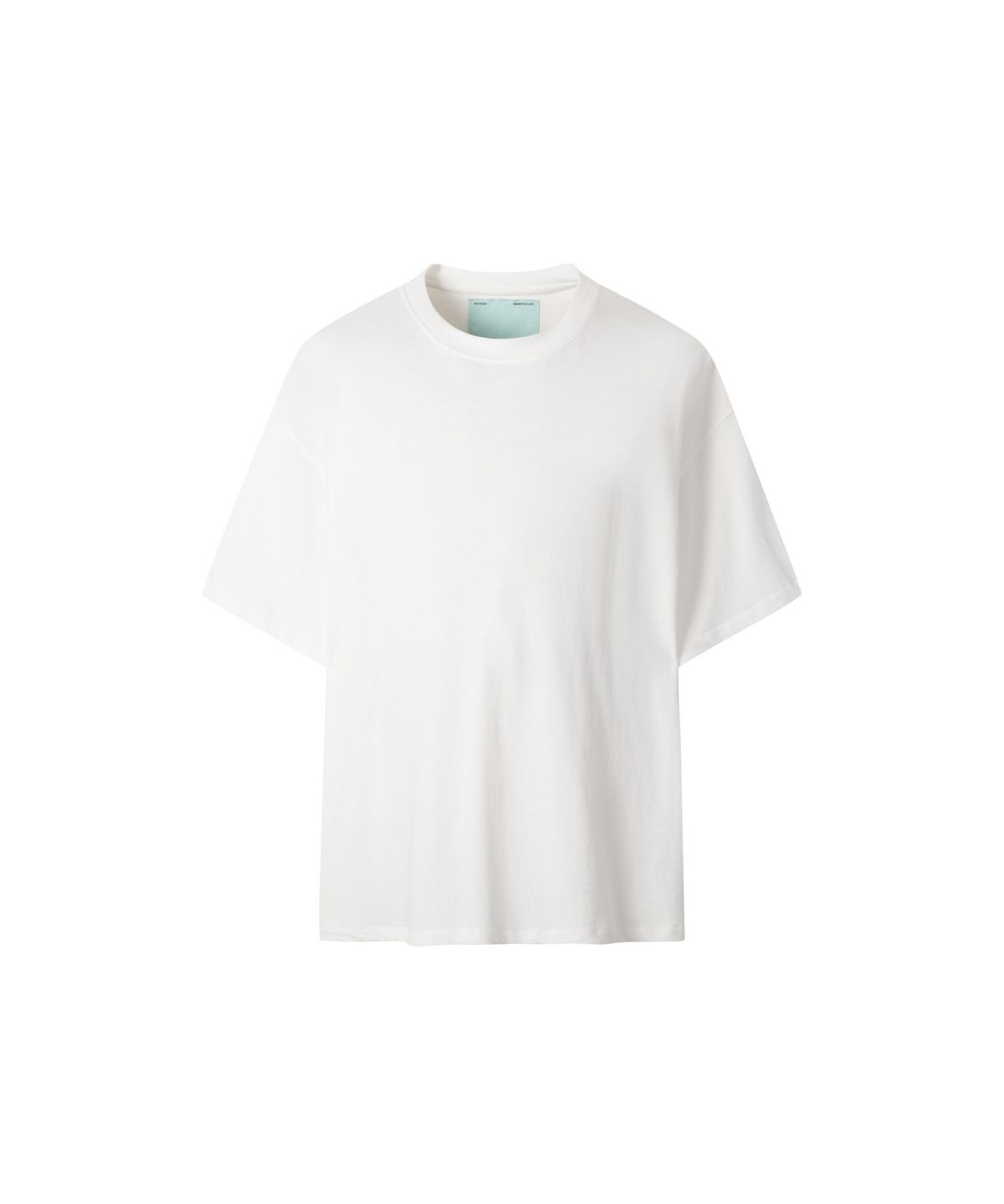 래코드(RECODE) (RE;CODE × OBJECTS IV LIFE by Daniel Arsham) Typography T-shirt R0TAX25222WHX