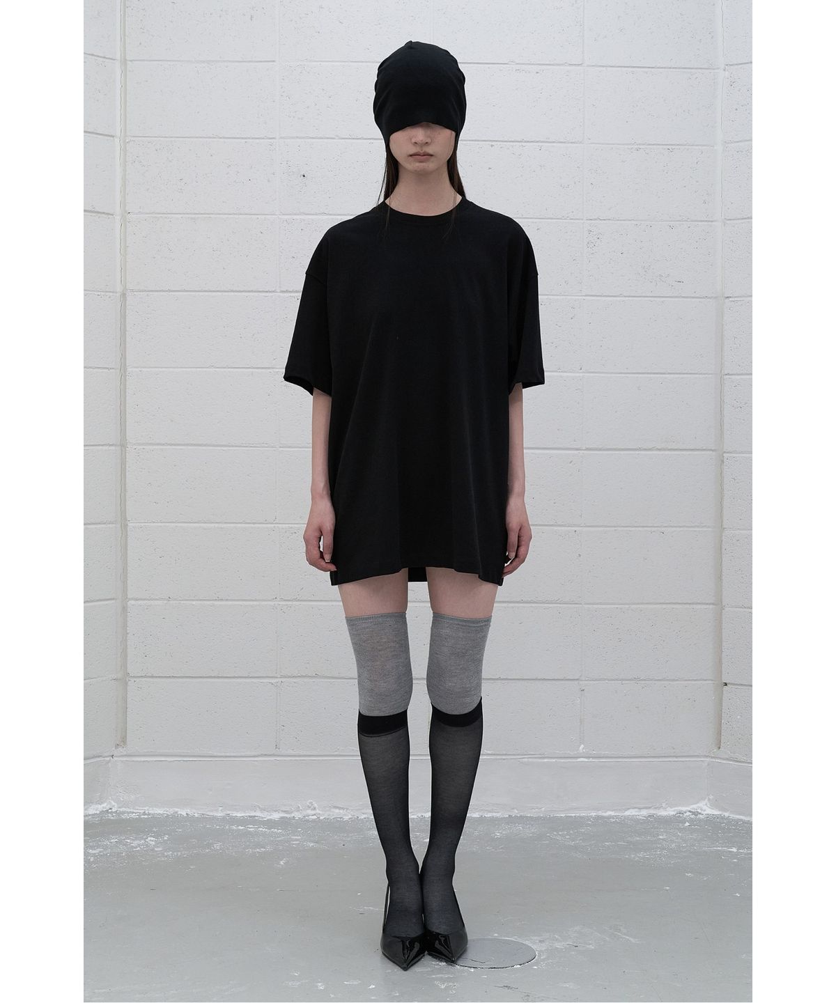 래코드(RECODE) (RE;CODE × OBJECTS IV LIFE by Daniel Arsham) Typography T-shirt R0TAX25222BKX