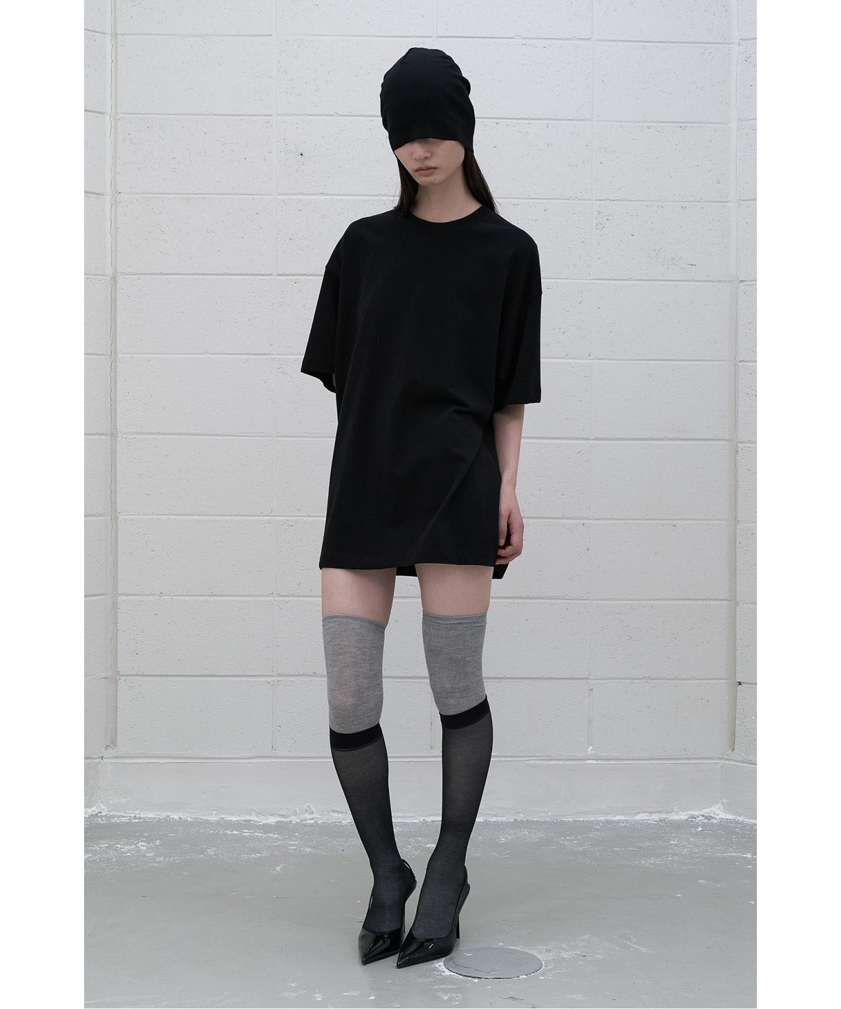 래코드(RECODE) (RE;CODE × OBJECTS IV LIFE by Daniel Arsham) Typography T-shirt R0TAX25222BKX